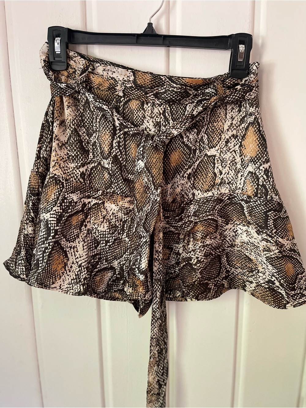 Zara Snake Print Skort